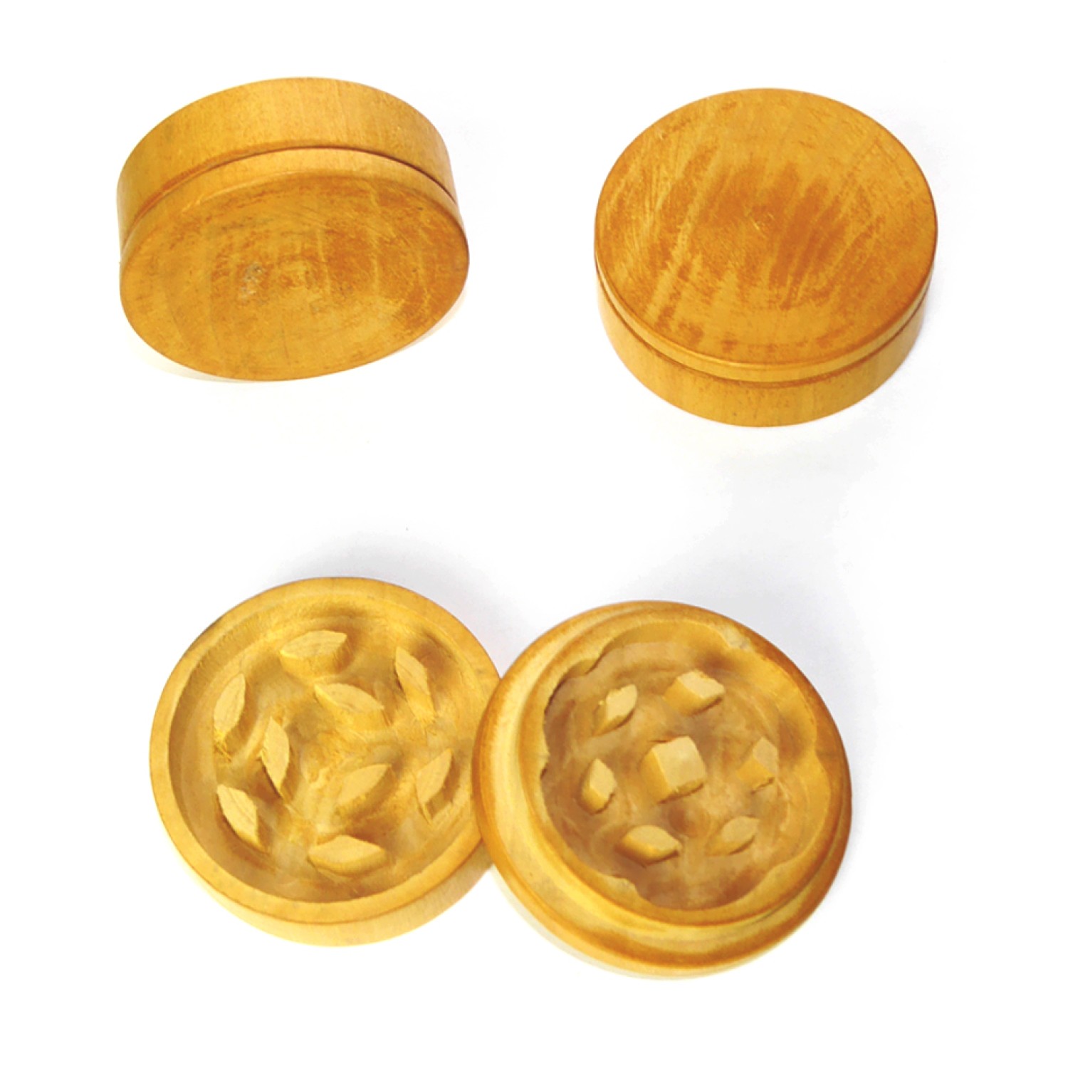 Holz grinder 16 Holzzähnen (ca. ⌀ 60 mm / 2-teilig), 6er-Pack