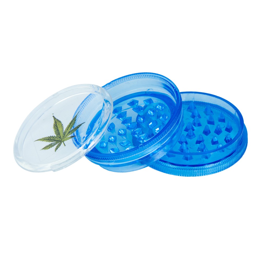 Plastik Grinder Blue 3-teilig 58x26mm VE6