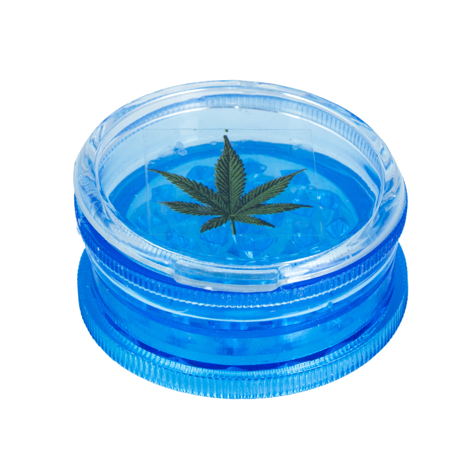 Plastik Grinder Blue 3-teilig 58x26mm VE6