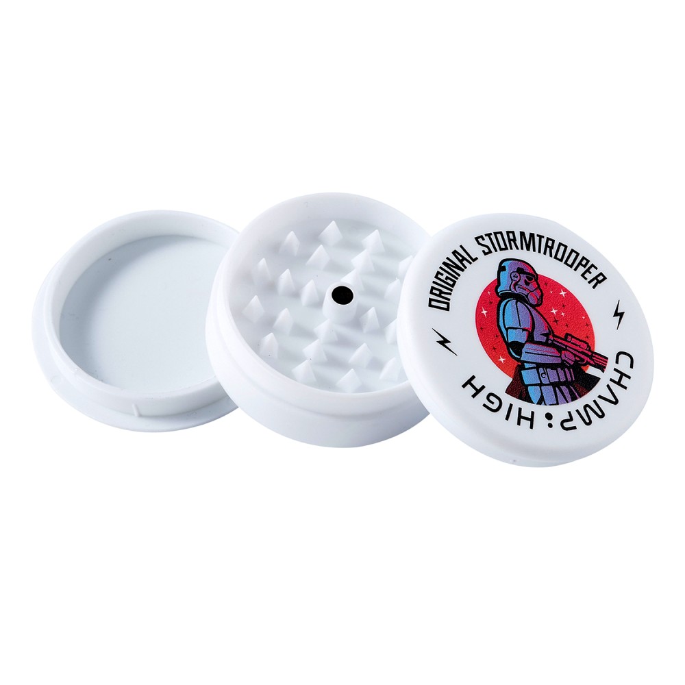 Kunststoff-Grinder „STORMTROOPER“ (ca. ⌀ 60 mm / 3-teilig)