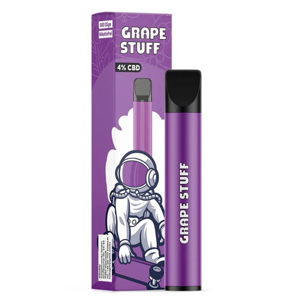 Freigeist - Disposable Vape 4% CBD "Grape Stuff"