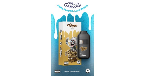 Gigglz Einweg-Vape | Moroccan Gold | Indica 1ml