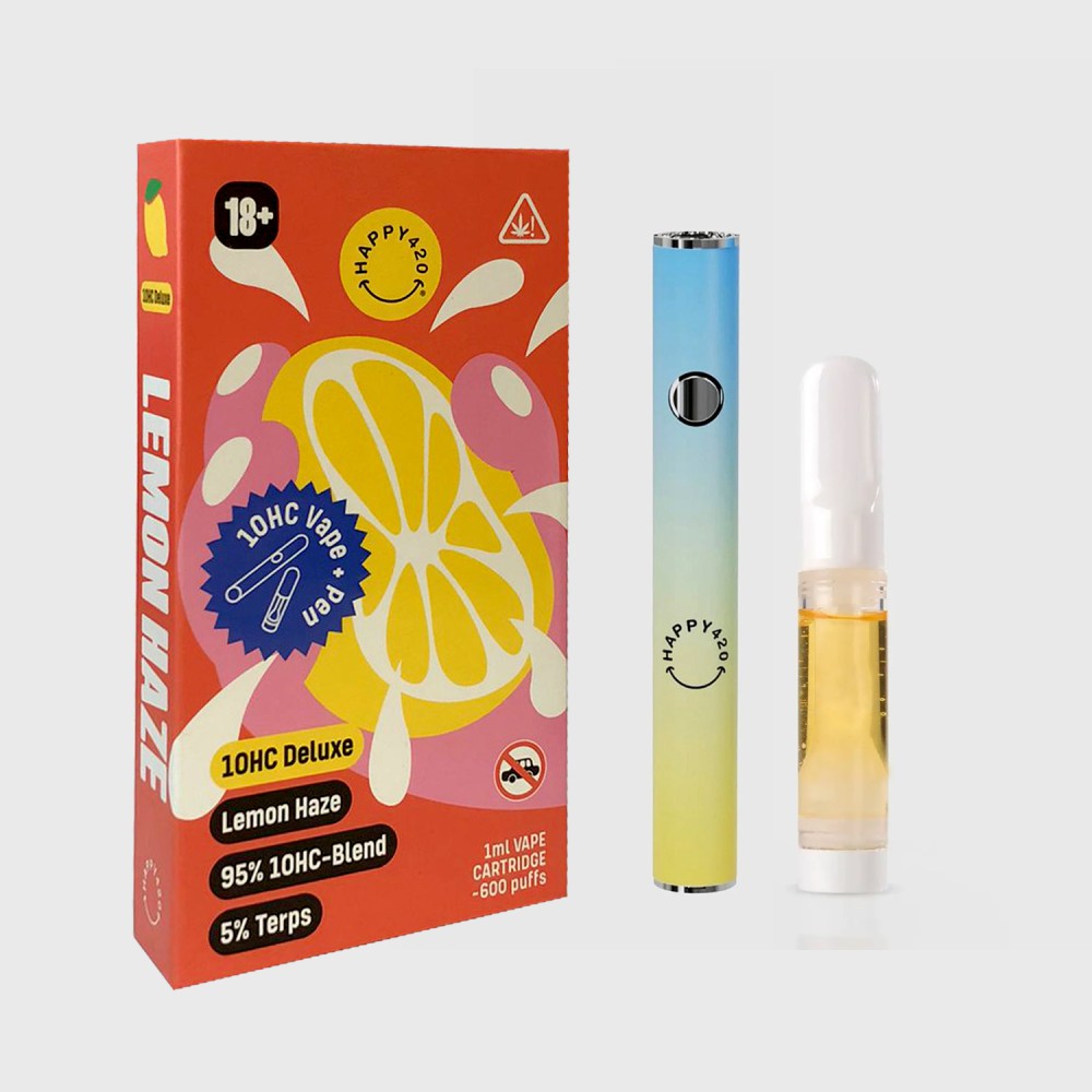 Happy420 Vape Pen “Lemon Haze” - 95% 10HC