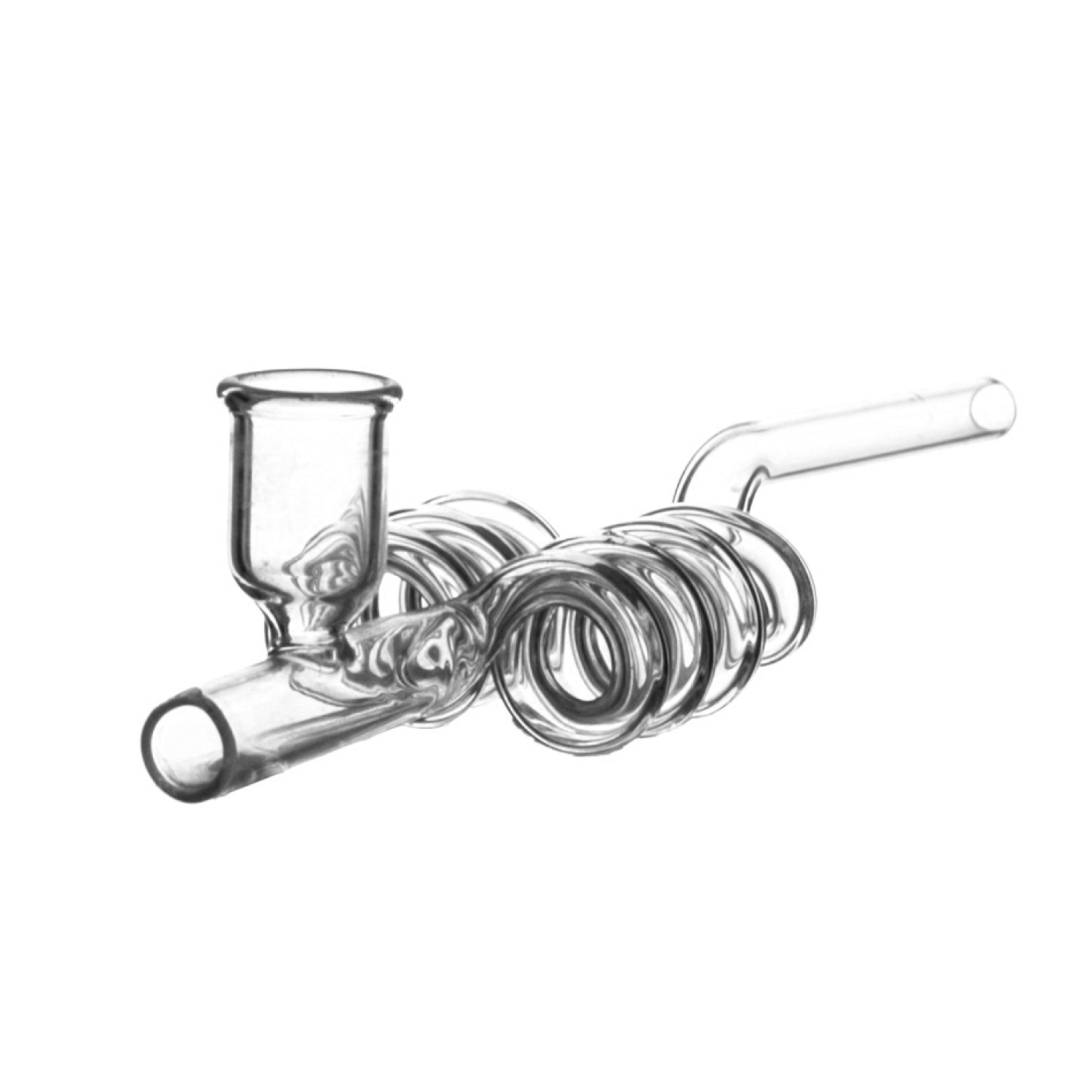 BulletGlas Kawum Tulpe mit Doppelspirale,17cm