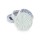 FIRE-FLOW™ Metal Grinder Icy Pearl Trance Leaf (⌀50 mm / 4-parts)