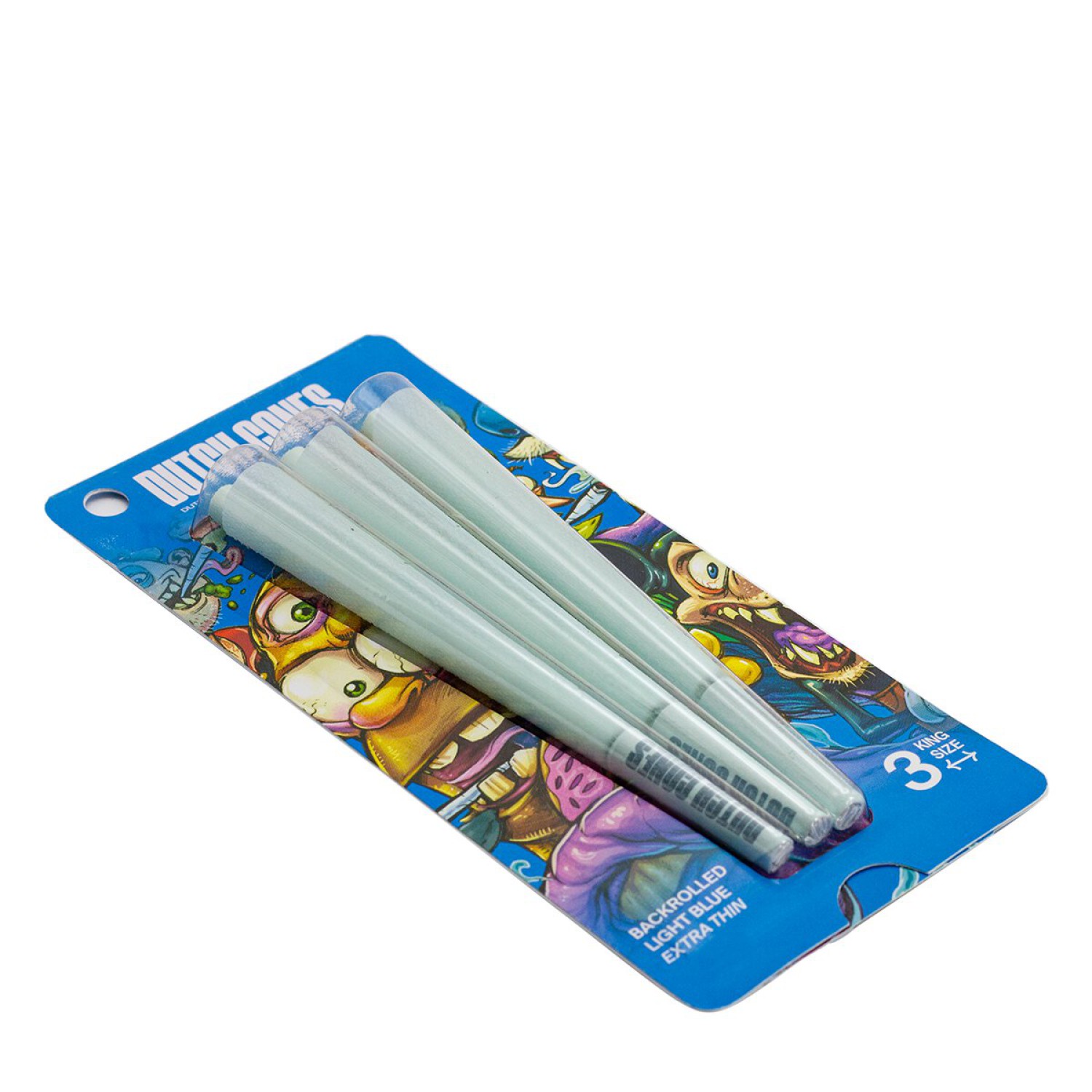 Dutch Cones - 3x Blue Kingsize Pre-Rolled Cones