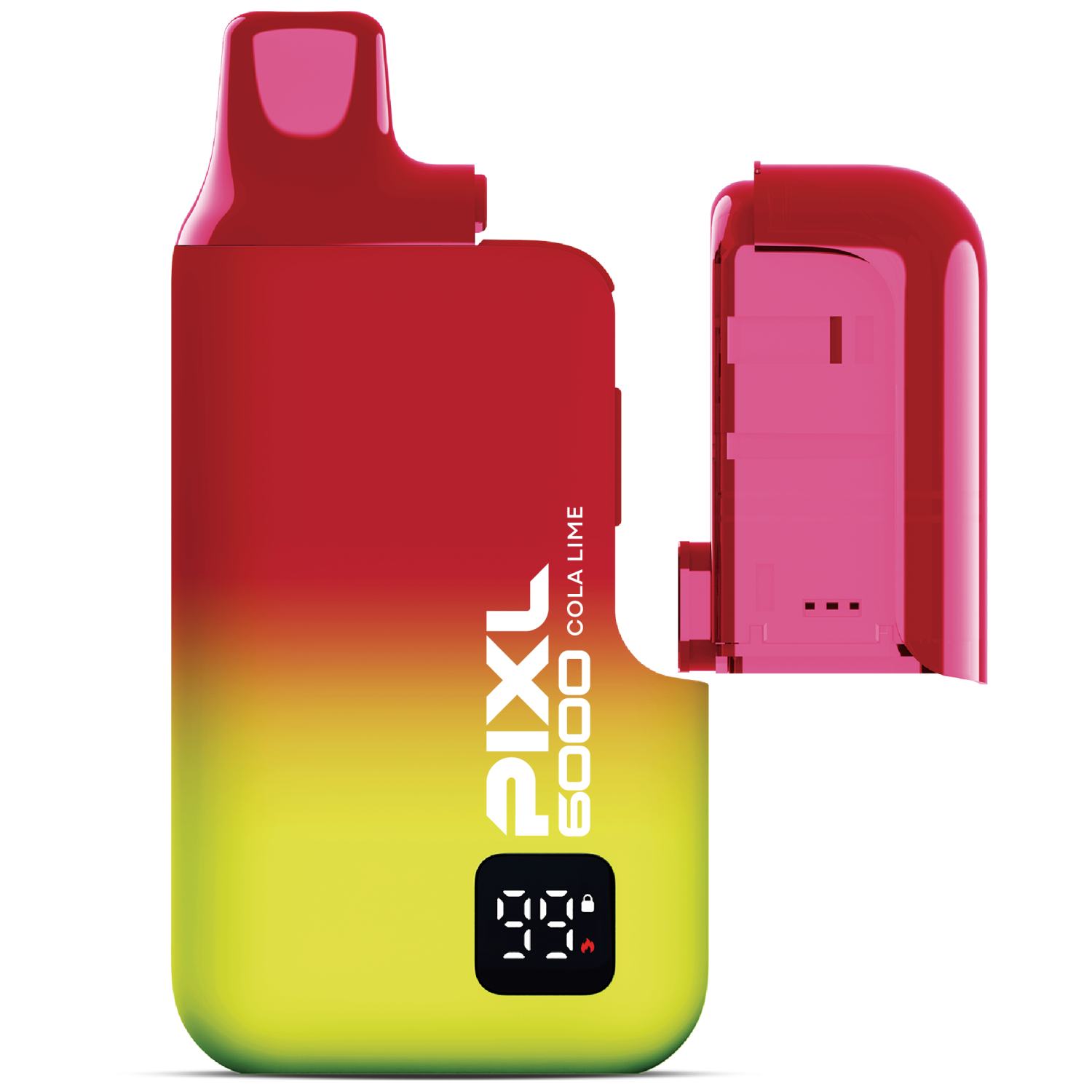  PiXL 6000 Vape "Cola Lime" 2ml + Pod 10ml mit Steuer Zeichen, VE= 5