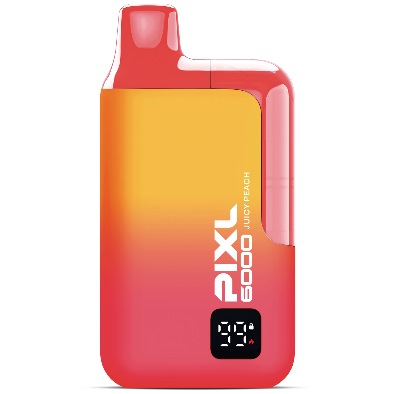  PiXL 6000 Vape "Juicy Peach" 2ml + Pod 10ml mit Steuer Zeichen, VE= 5