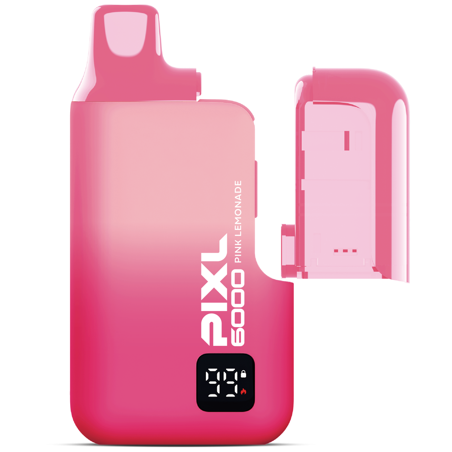  PiXL 6000 Vape "Pink Lemonade" 2ml + Pod 10ml mit Steuer Zeichen, VE= 5