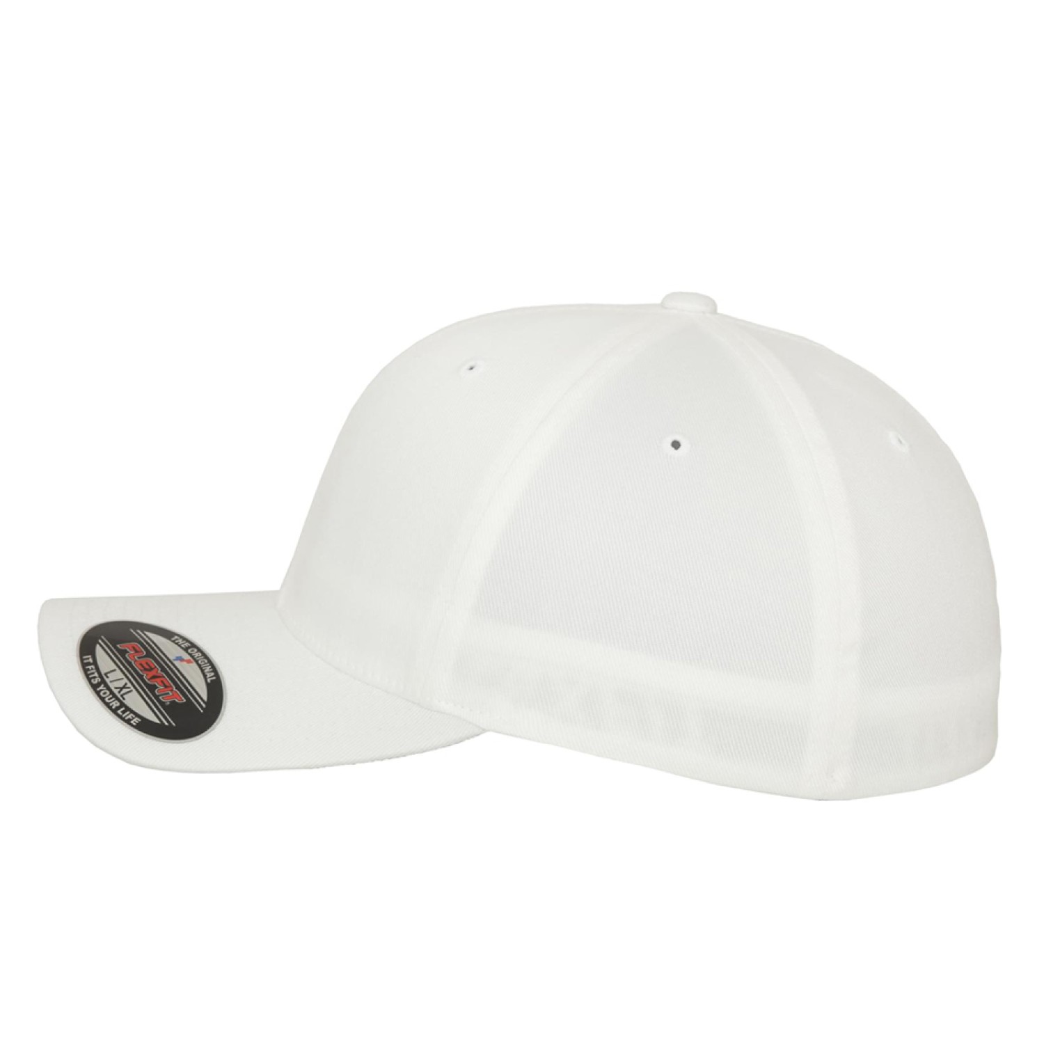 Flexfit Classic Baseball Cap – Weiß – Größe  L/XL