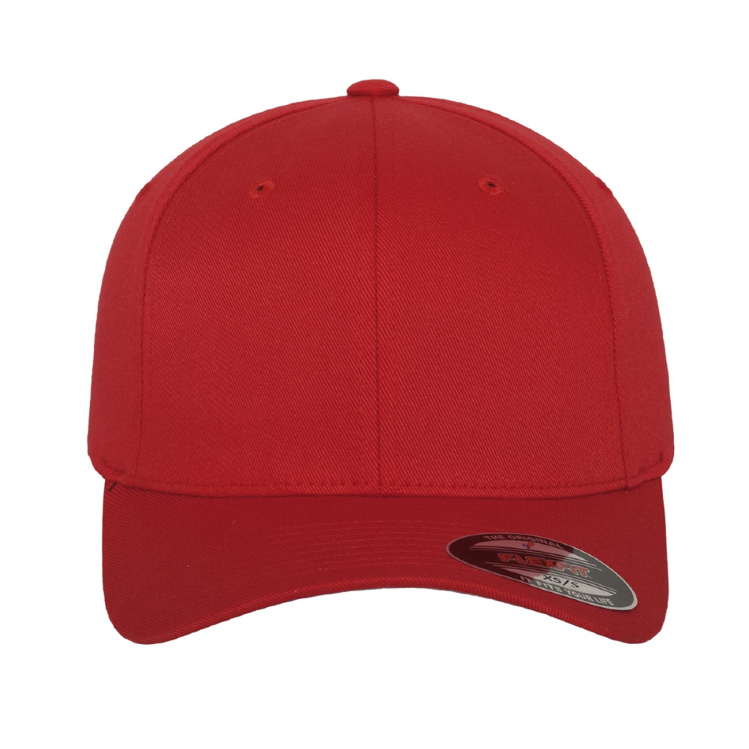 Flexfit Classic Baseball Cap – Rot – Größe XS/S