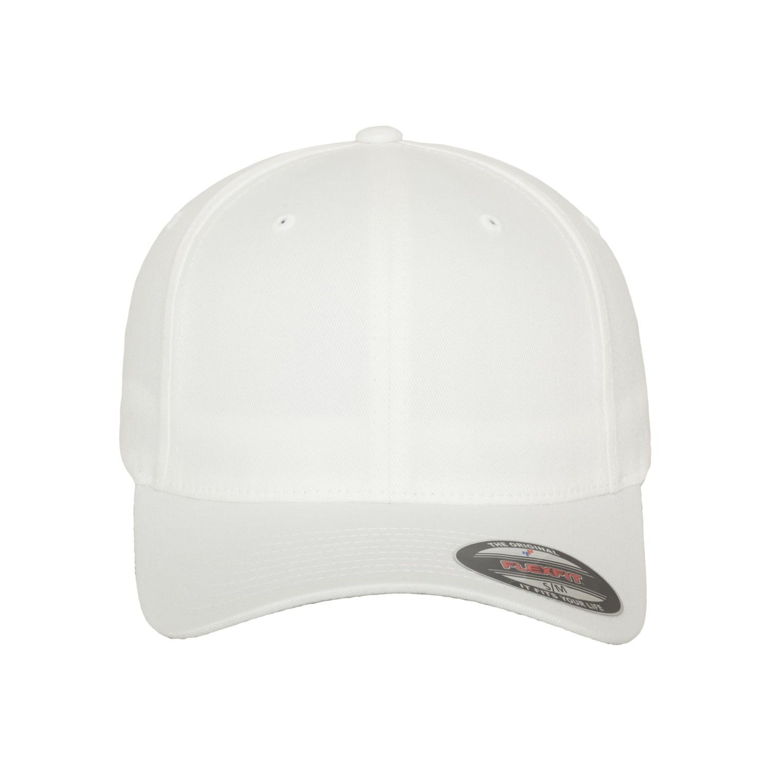 Flexfit Classic Baseball Cap – Weiß – Größe S/M
