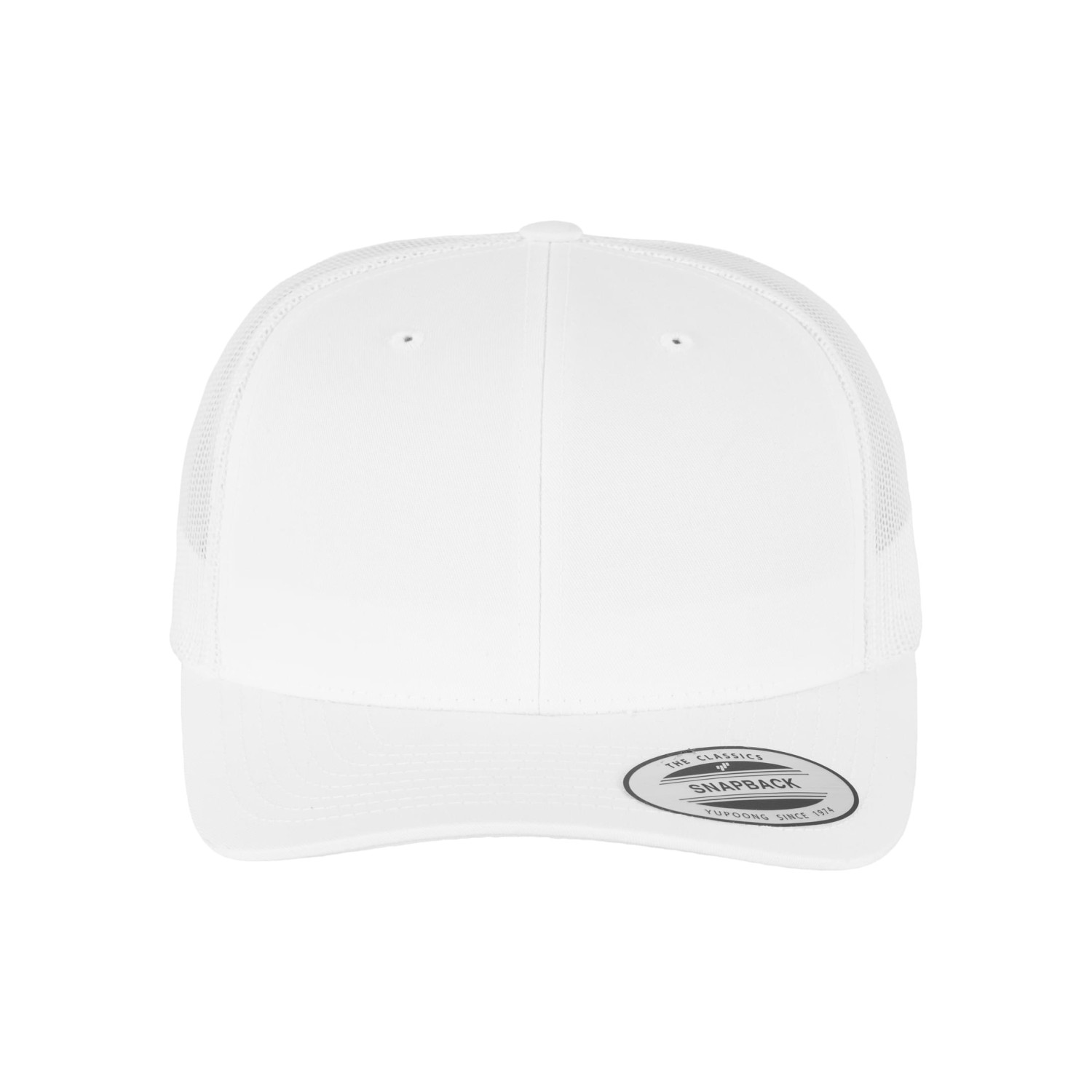 Yupoong Retro Trucker Cap Weiß