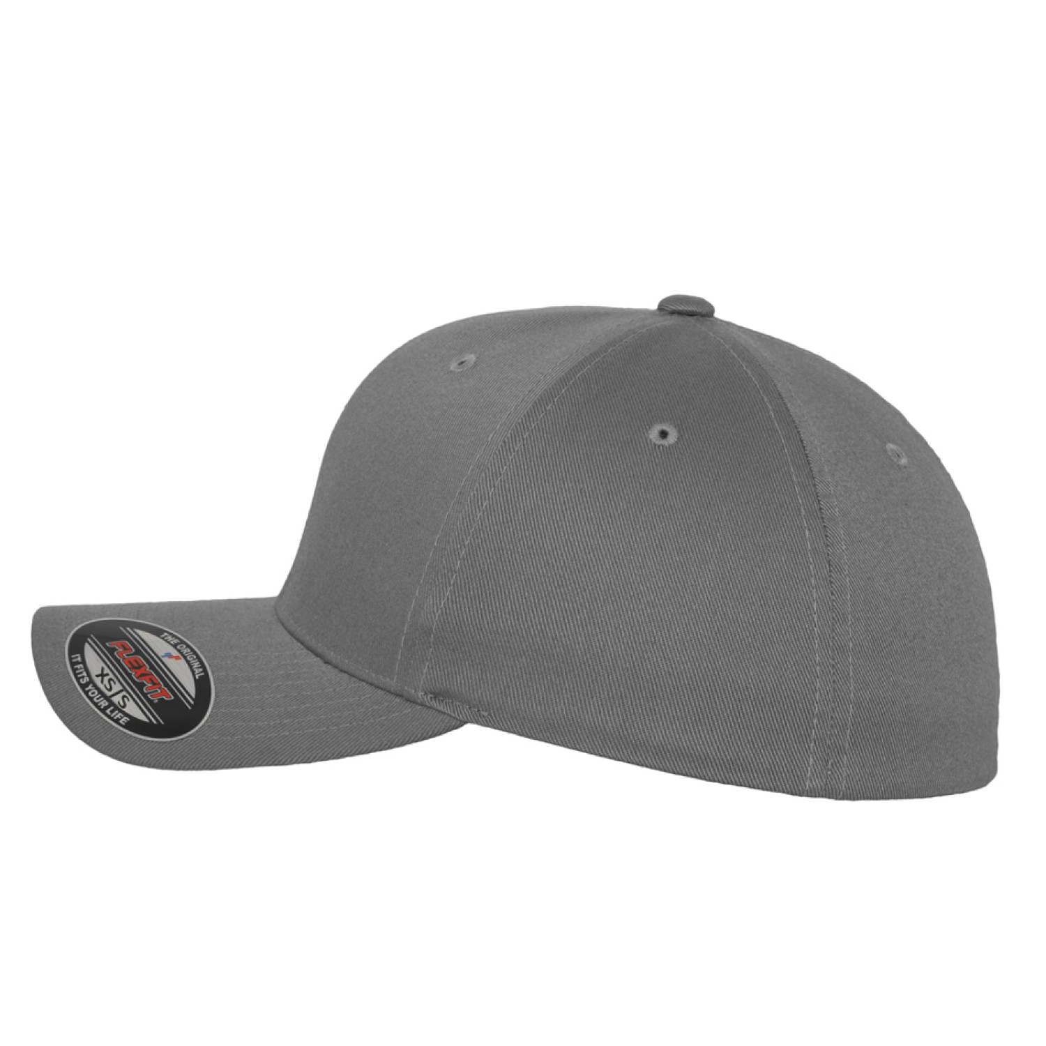 Flexfit Classic Baseball Cap – Grau – Größe XS/S