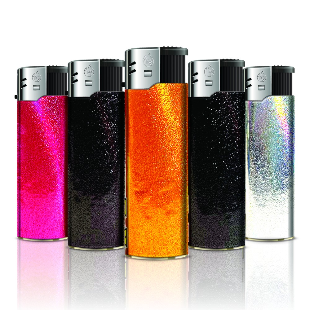 Motivfeuerzeug Aluminium ''GLITZER GLITZER'' VE-50 