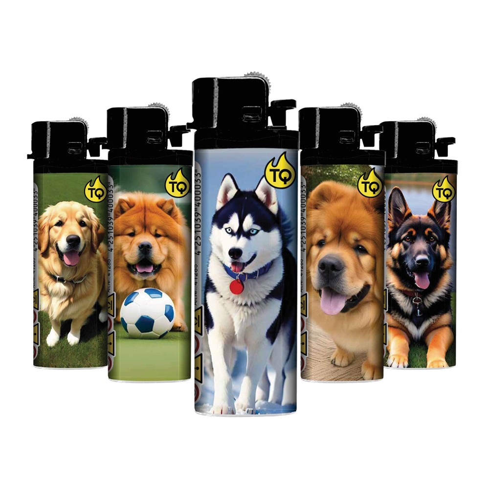 Feuerzeug Reibrad Motiv ''FAVORITE DOGS'' VE-50 
