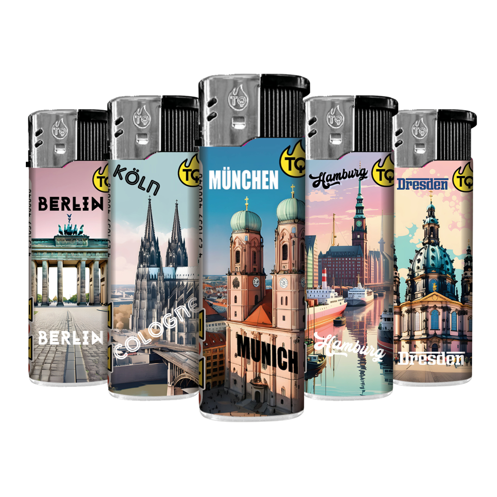 Motivfeuerzeug ''DEUTSCHE STÄDTE'' VE-50 