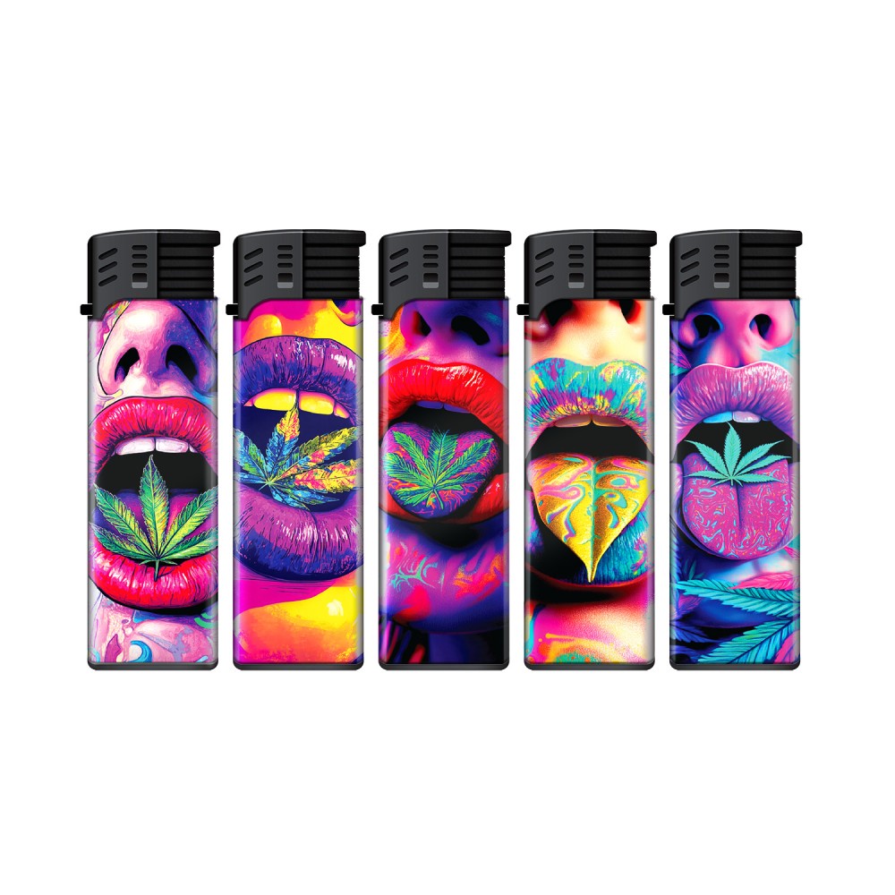 3D-Alu-JET-Motivfeuerzeug ''BLUNT KISS'' VE-50 