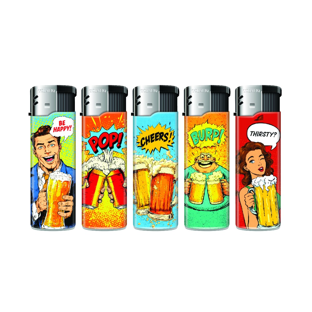 Motivfeuerzeug ''BEER TIME'' VE-50 