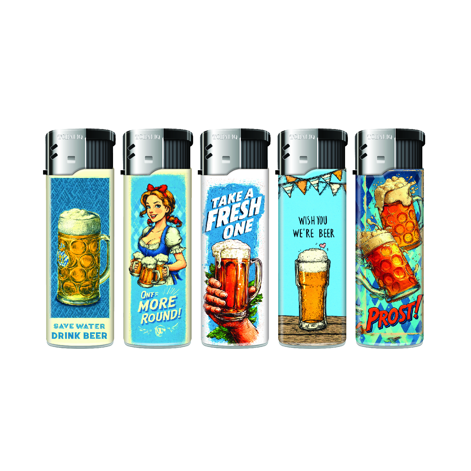 Motivfeuerzeug ''BEER FEST'' VE-50  Motivfeuerzeug ''BEER FEST'' VE-50