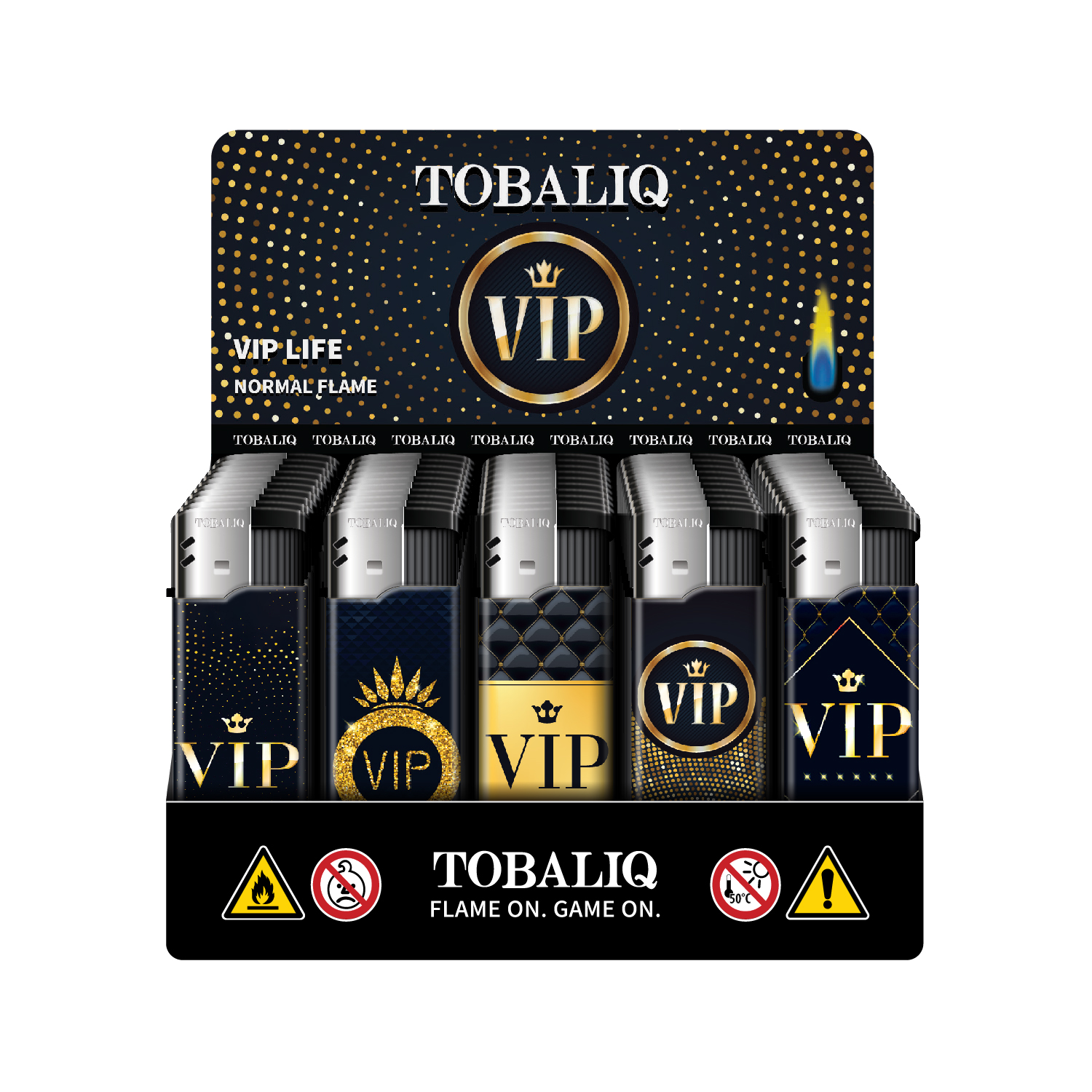 Motivfeuerzeug ''VIP LIFE'' VE-50  Motivfeuerzeug ''VIP LIFE'' VE-50