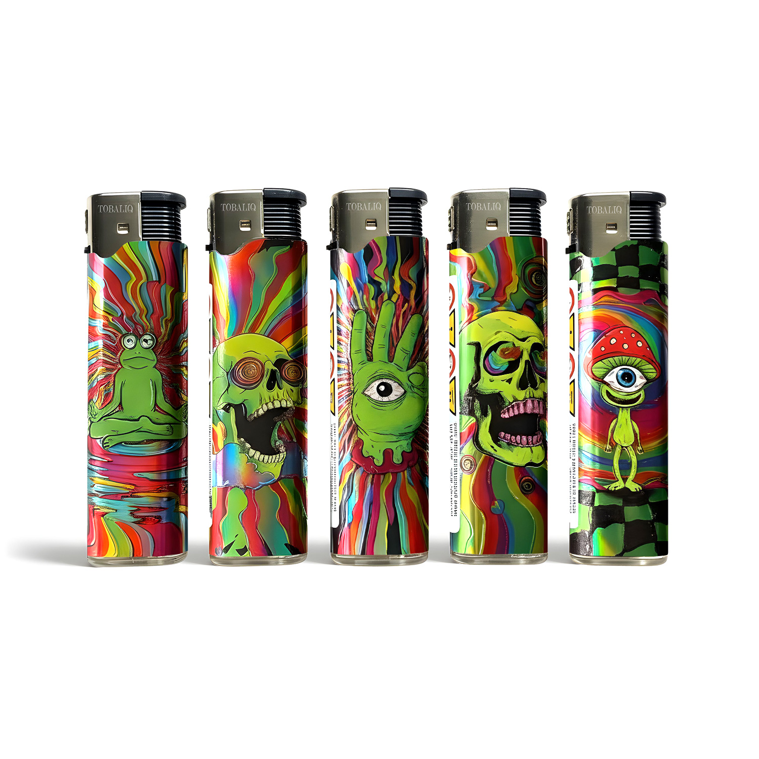 3D Metallic JET-MotivFeuerzeug ''PSY EYE'' VE-50