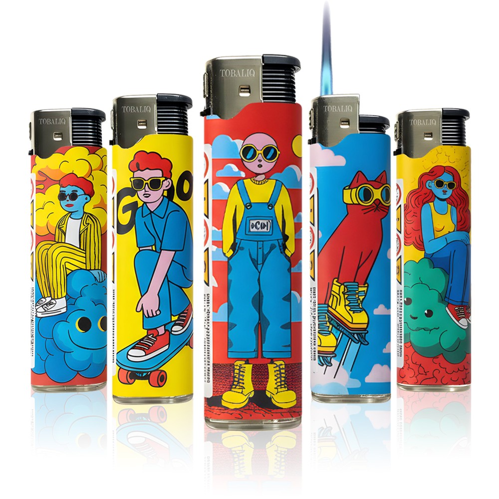 JET-MotivFeuerzeug ''HAPPY SKY'' JET-MotivFeuerzeug ''HAPPY SKY''