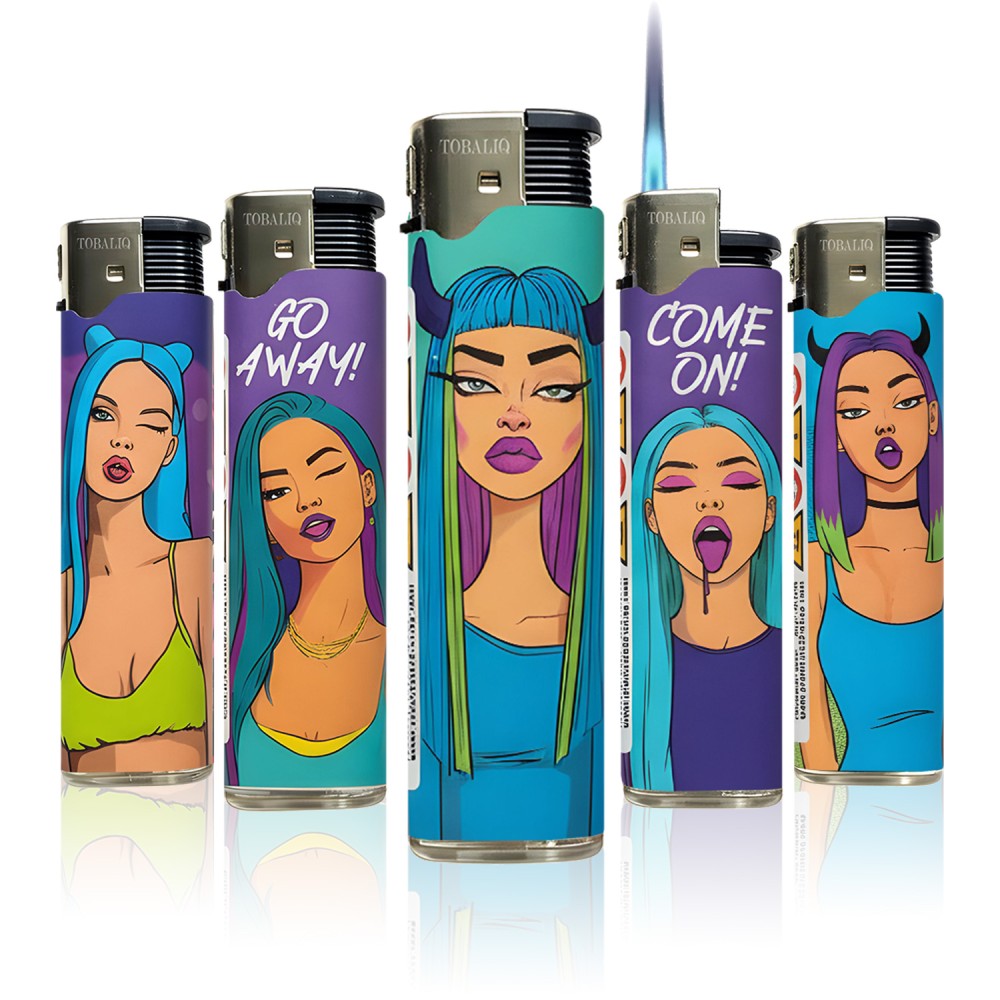 JET-MotivFeuerzeug  ''COOL WINK''