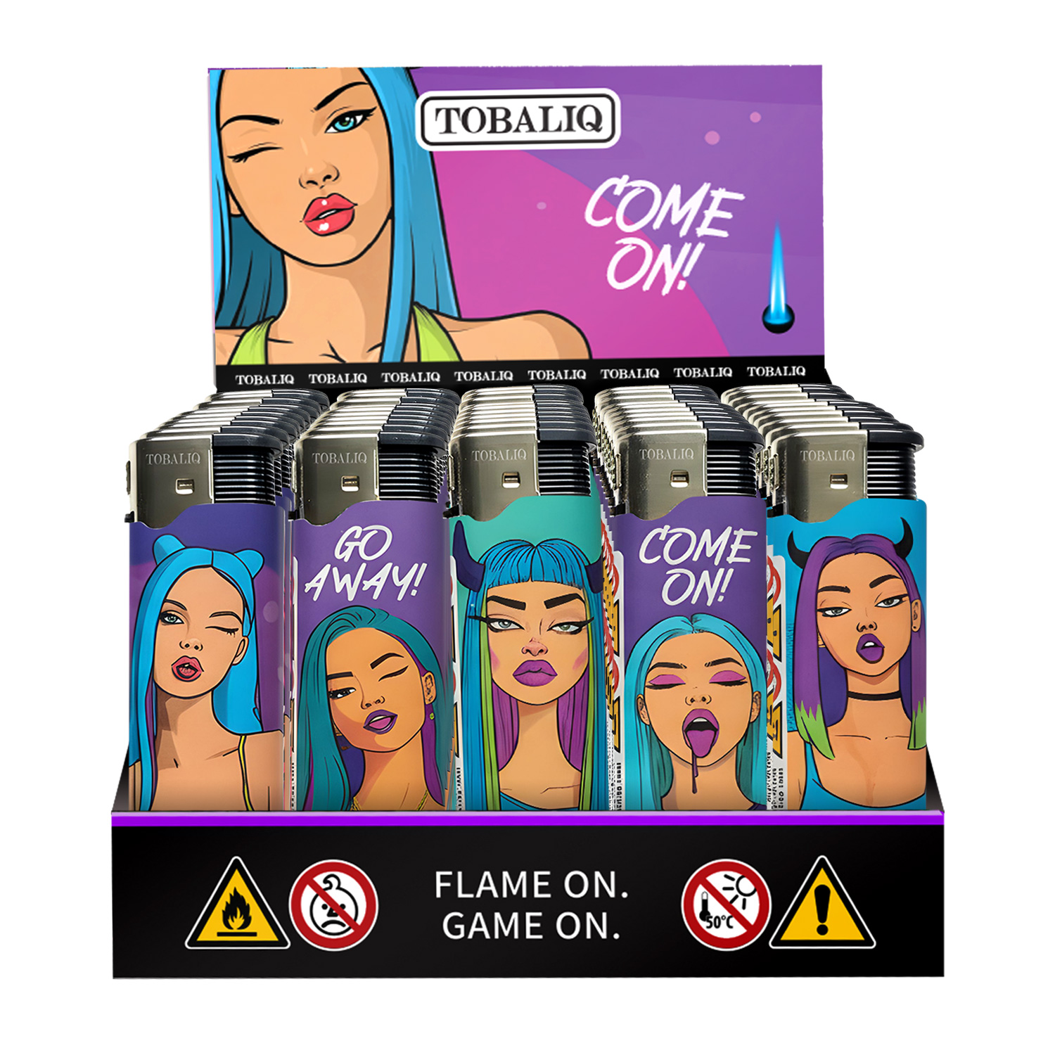 JET-MotivFeuerzeug ''COOL WINK'' JET-MotivFeuerzeug ''COOL WINK''