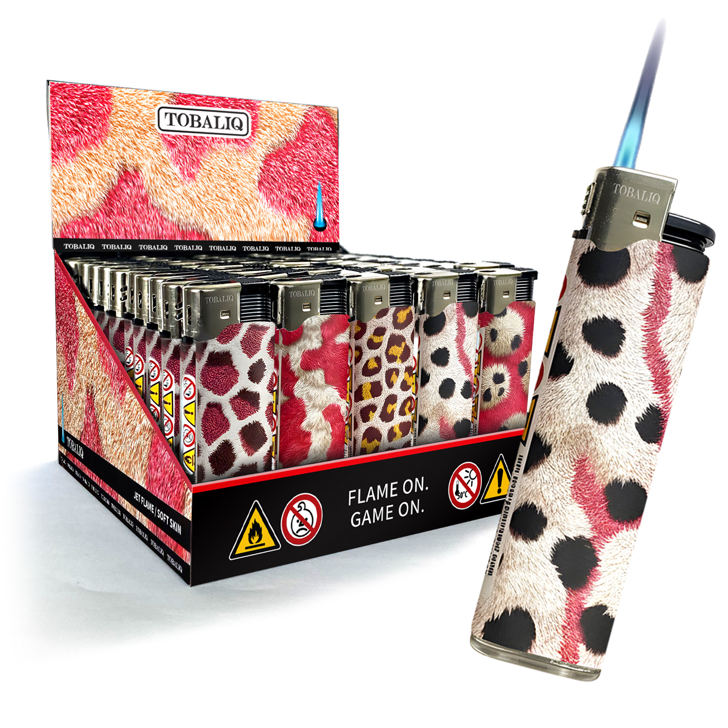 JET-MotivFeuerzeug  ''SOFT SKIN''