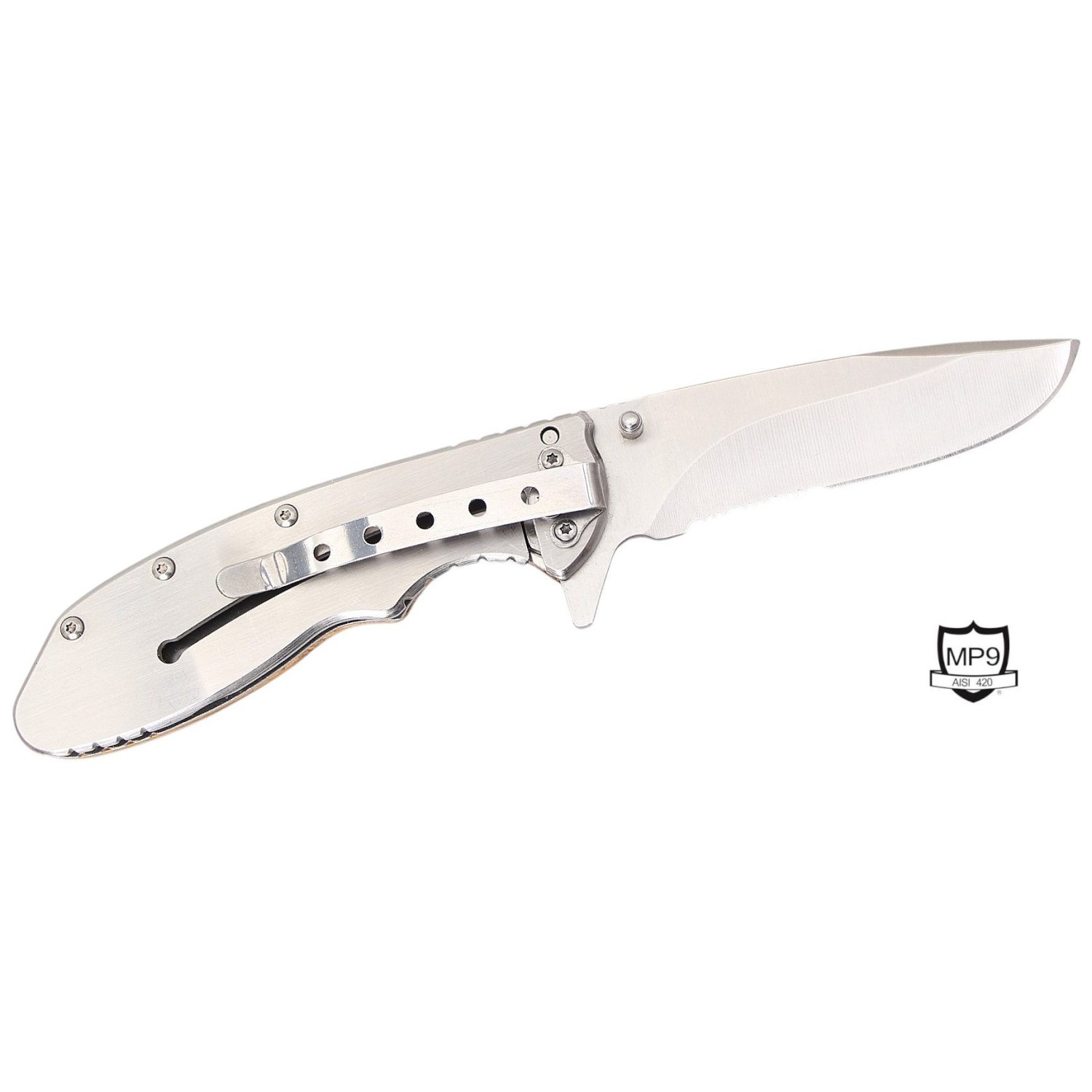 MP9 Einhandmesser Bushline