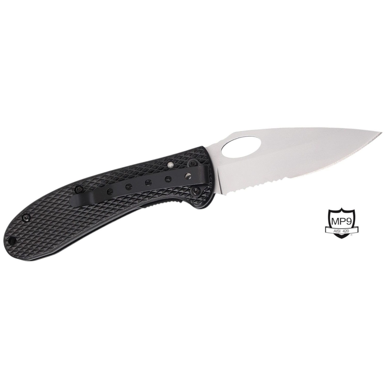 MP9 Einhandmesser Bushline