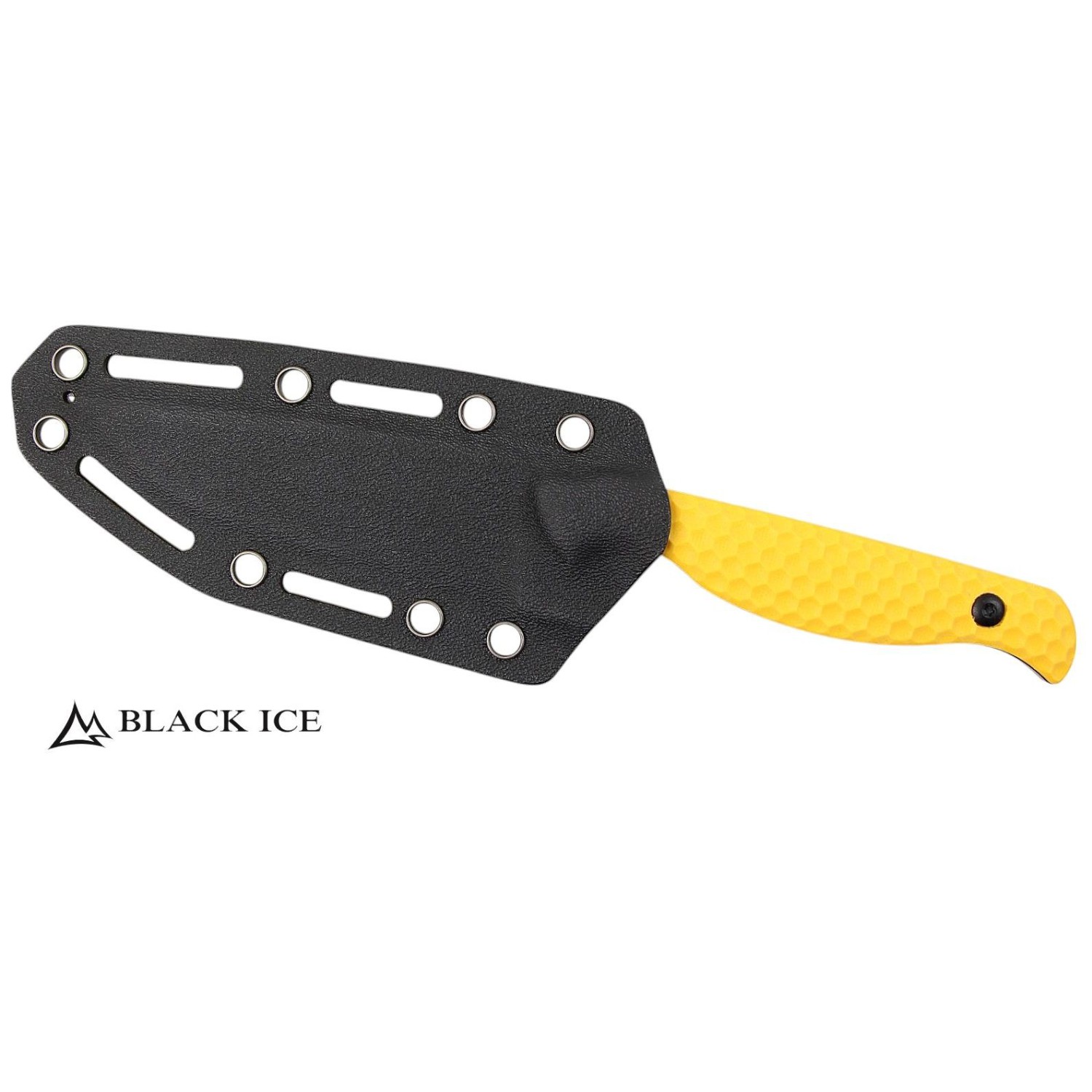 Black Ice - Feststehendes messer mit Kydexscheide