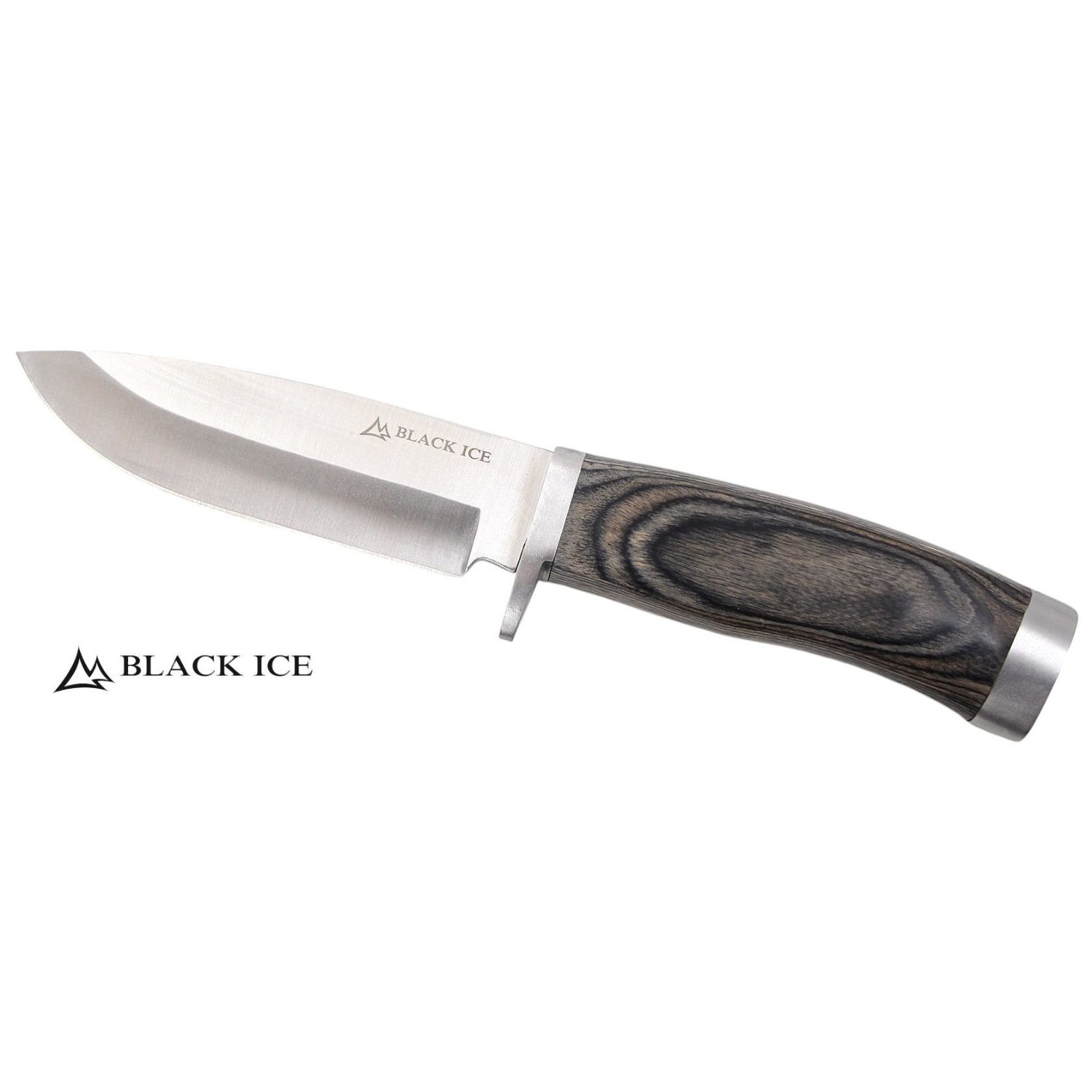 Black Ice Trail Blade m. Holzgriff und Lederscheide