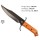 MP9 - Ranger Outdoormesser mit Nylonetui  | Klingenlänge: 18,5 cm, Grifflänge: 14,5 cm, Gesamtlänge: ca. 33 cm