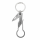 Taschenmesser Silver Einkaufwagenlöser & Schlüsselanhänger Klingenlänge: 2cm,Grifflänge: 7cm,Gesamtlänge: ca.9 cm