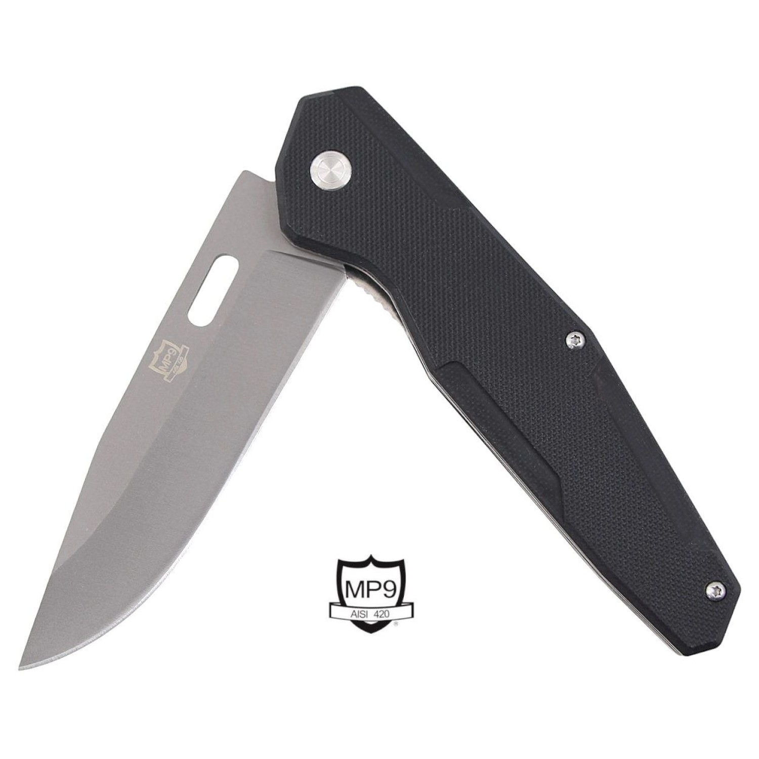 MP9 Klappmesser G10, Klinge Grey Titanium