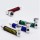 Metallpfeife vers,farbe mit  Spring 8,5cm.VE-24