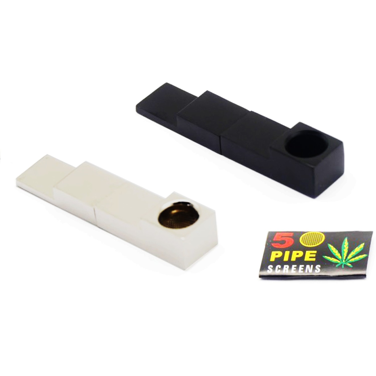 Metallpfeife Klapbar vers.Farbe 7,6cm.VE-12