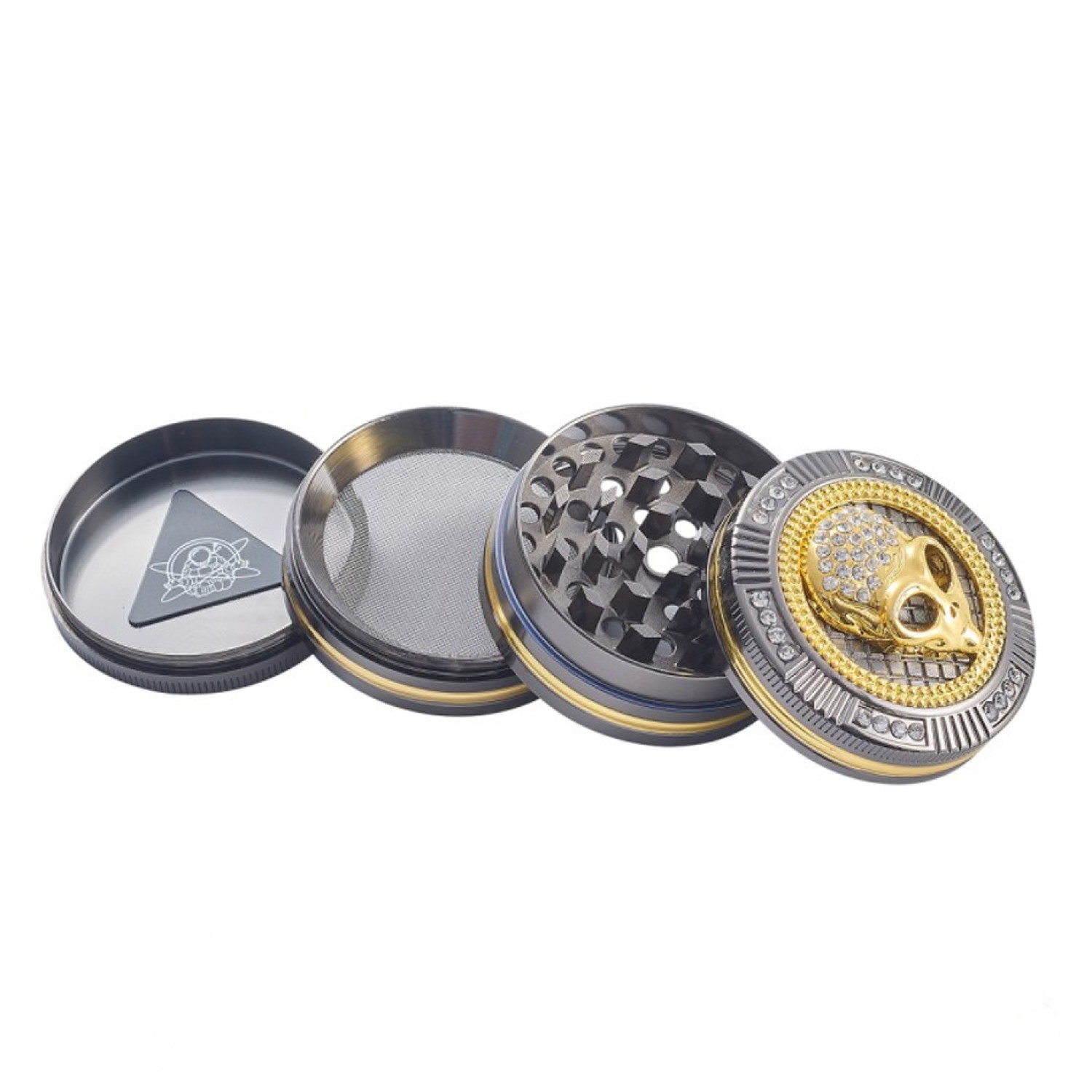 Bling Bling Alien Grinder 4-teilig, 50mm