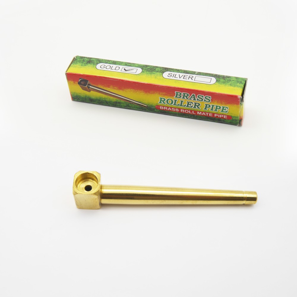 Metallpfeife Gold Farbe 9.5cm