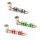 Metallpfeife 8,5 cm, Verschiedene Farben