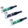 Metal Pfeife mit siebe in Blister Pack.10cm.VE-12