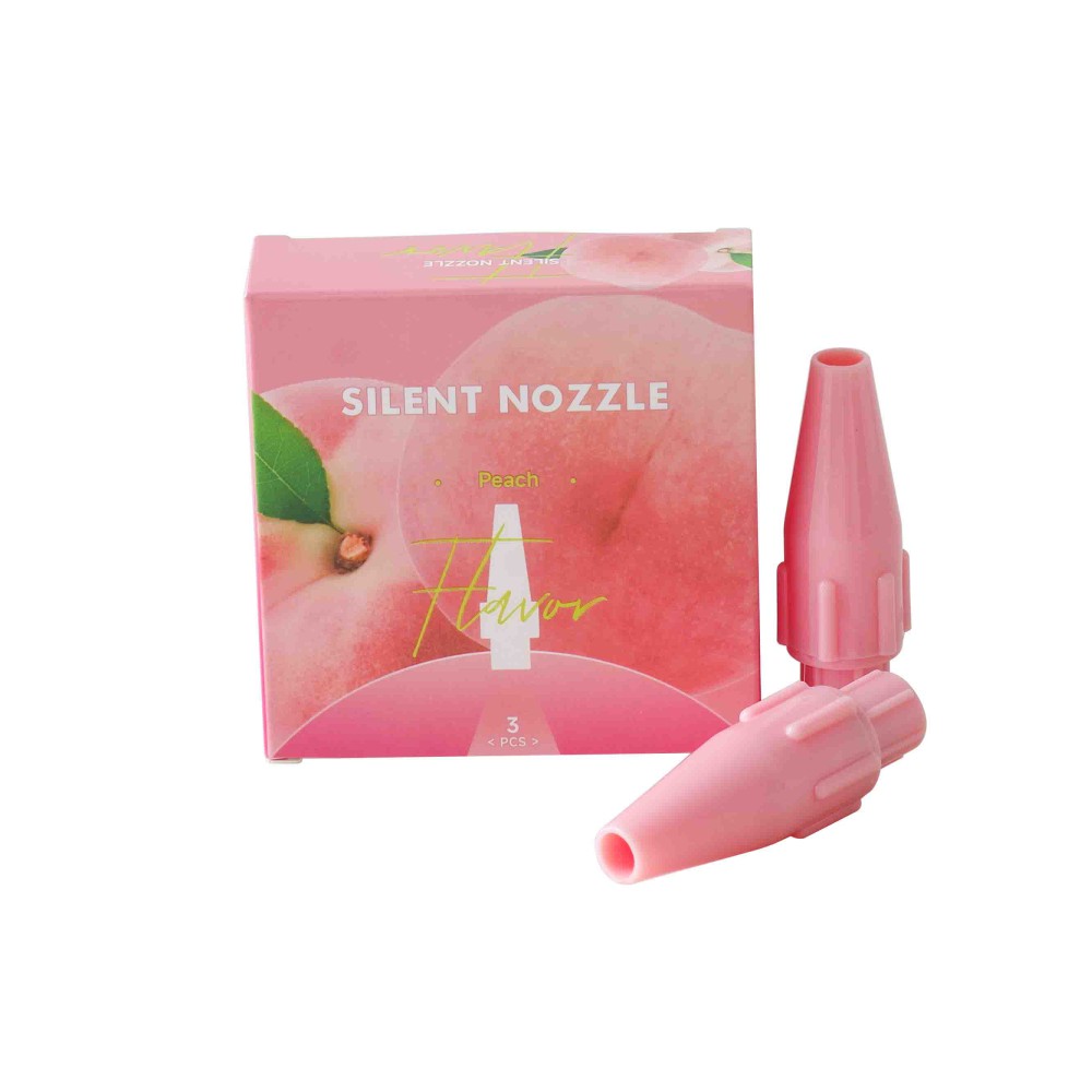Plastick Nozzle " Peach "3er Packung