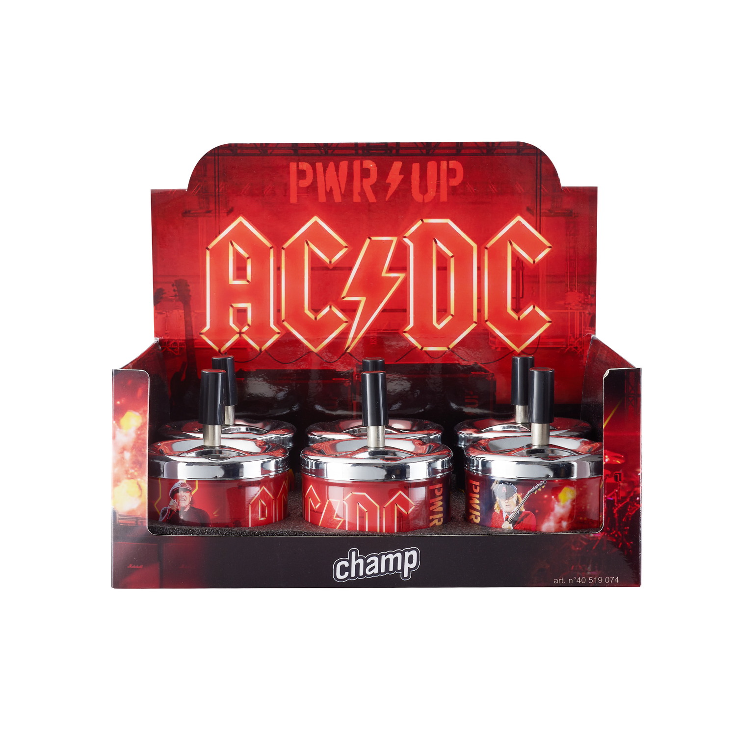 AC/DC Kleiner Aschenbecher