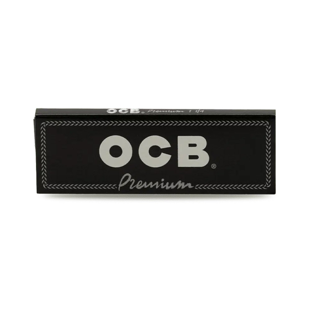 OCB Schwarz Premium 1¼ ,  25er Box a 50 Blatt