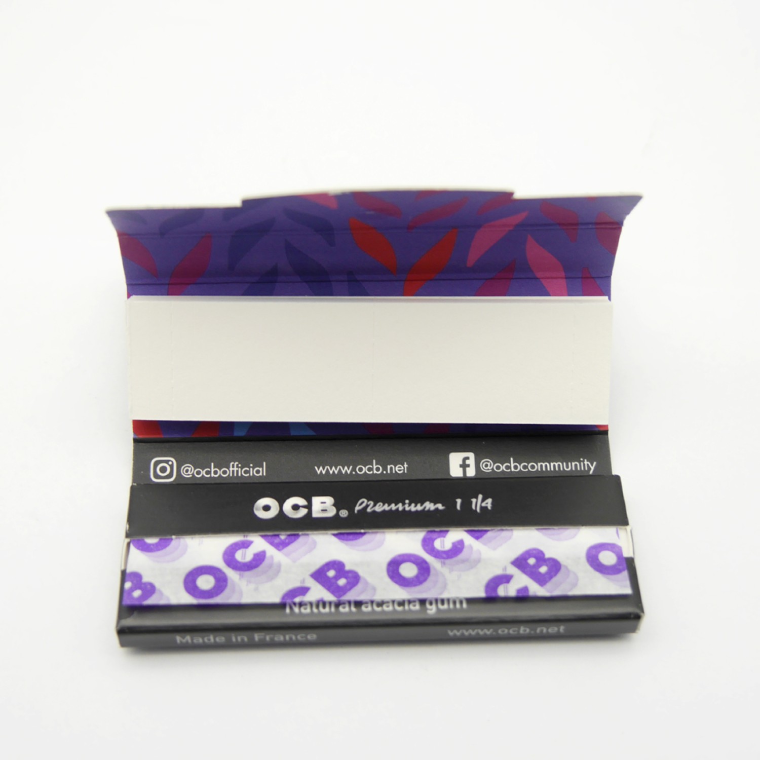 OCB Schw. Premium 1¼ + Tips 24er Box a50 Blatt + Tips