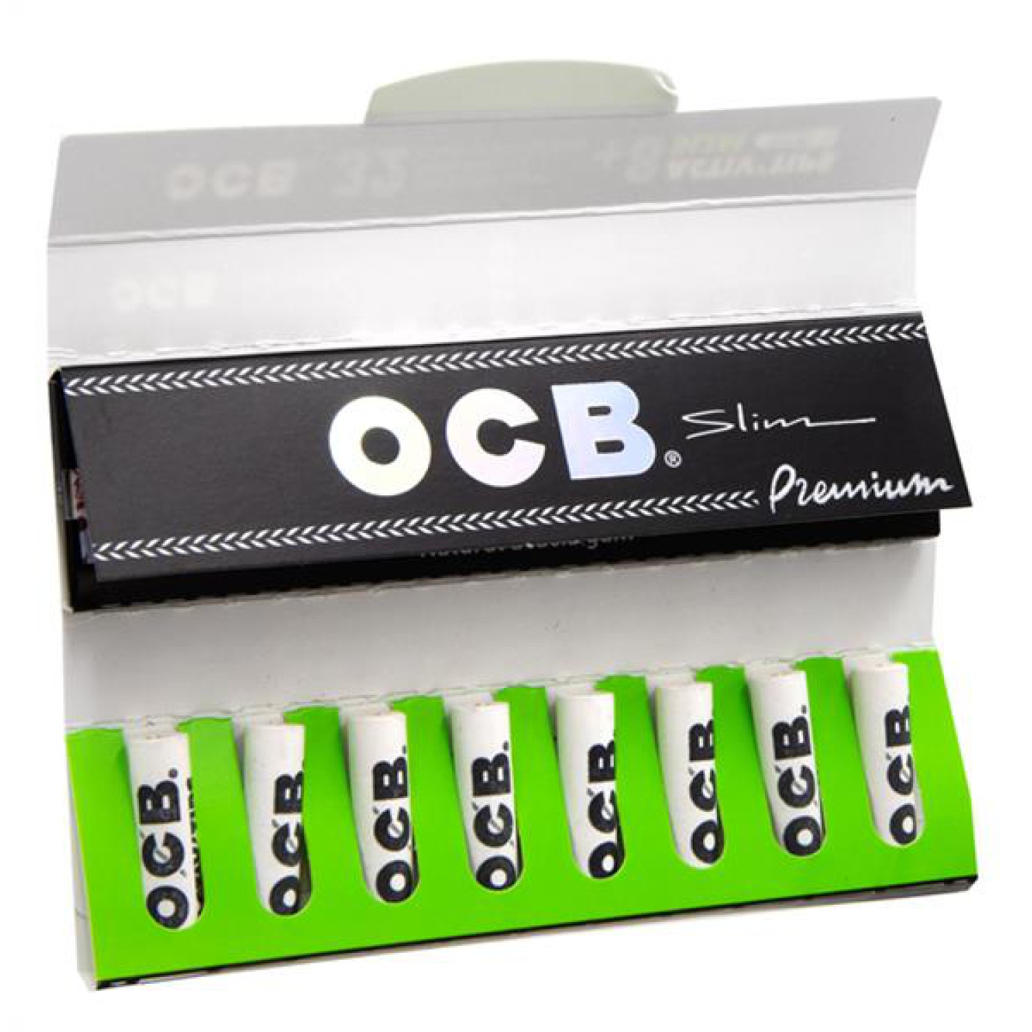 OCB Premium Long Slim Papier + OCB Activ Tips Slim 