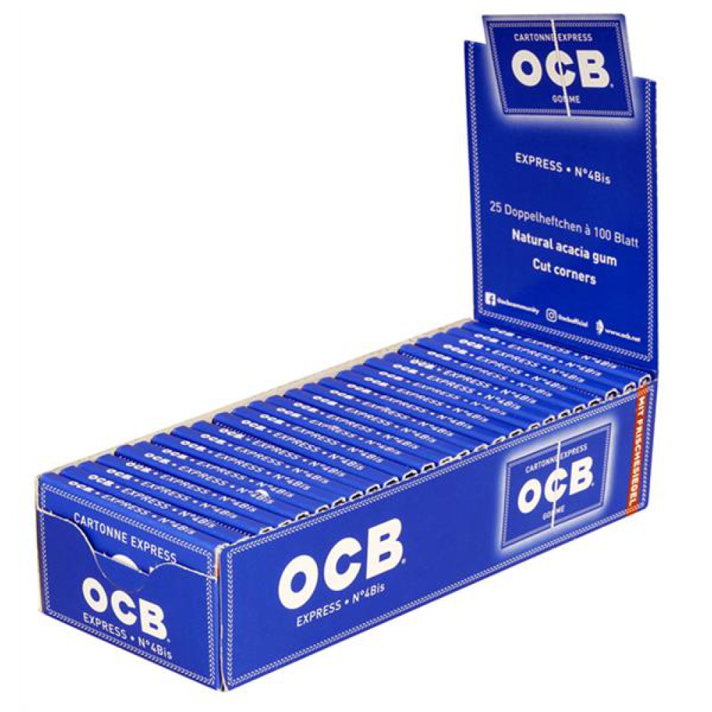 OCB Blau Kurz Gummizug