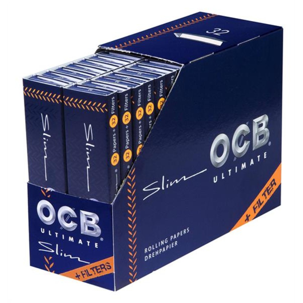 OCB Ultimate Slim Papier + Filter Tip OCB Ultimate Slim Papier + Filter Tip